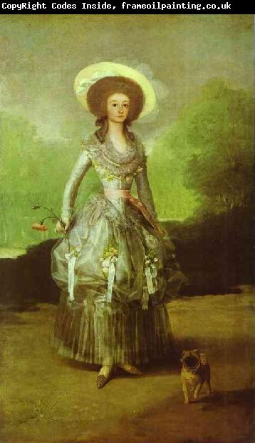 Francisco Jose de Goya The Marquesa de Pontejos